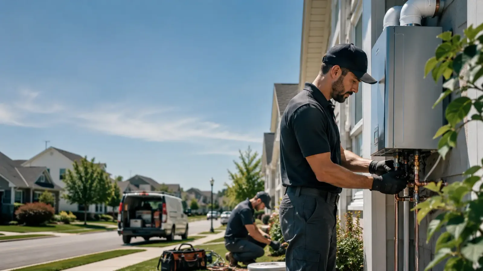 Tankless Water Heater Installation in Advent, WV